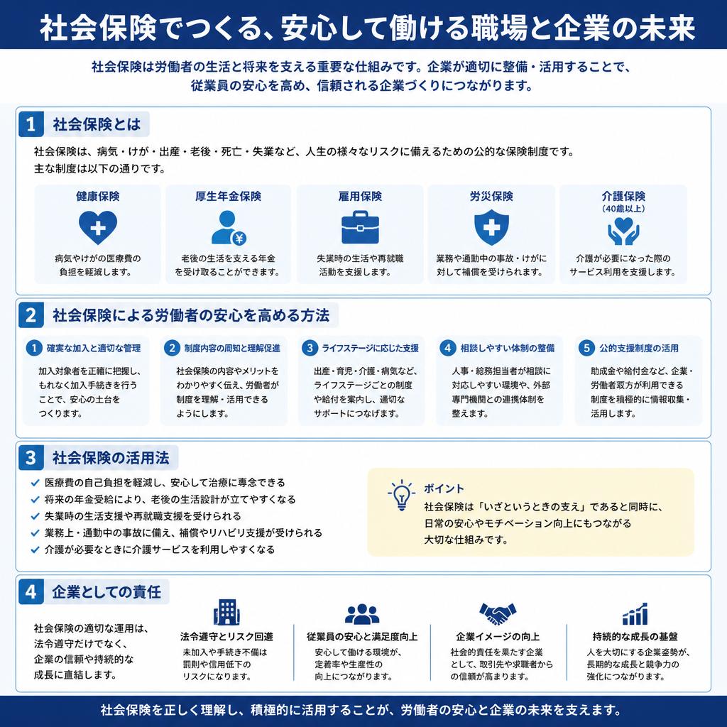 5. 労働者に優しい社会保険制度を活用