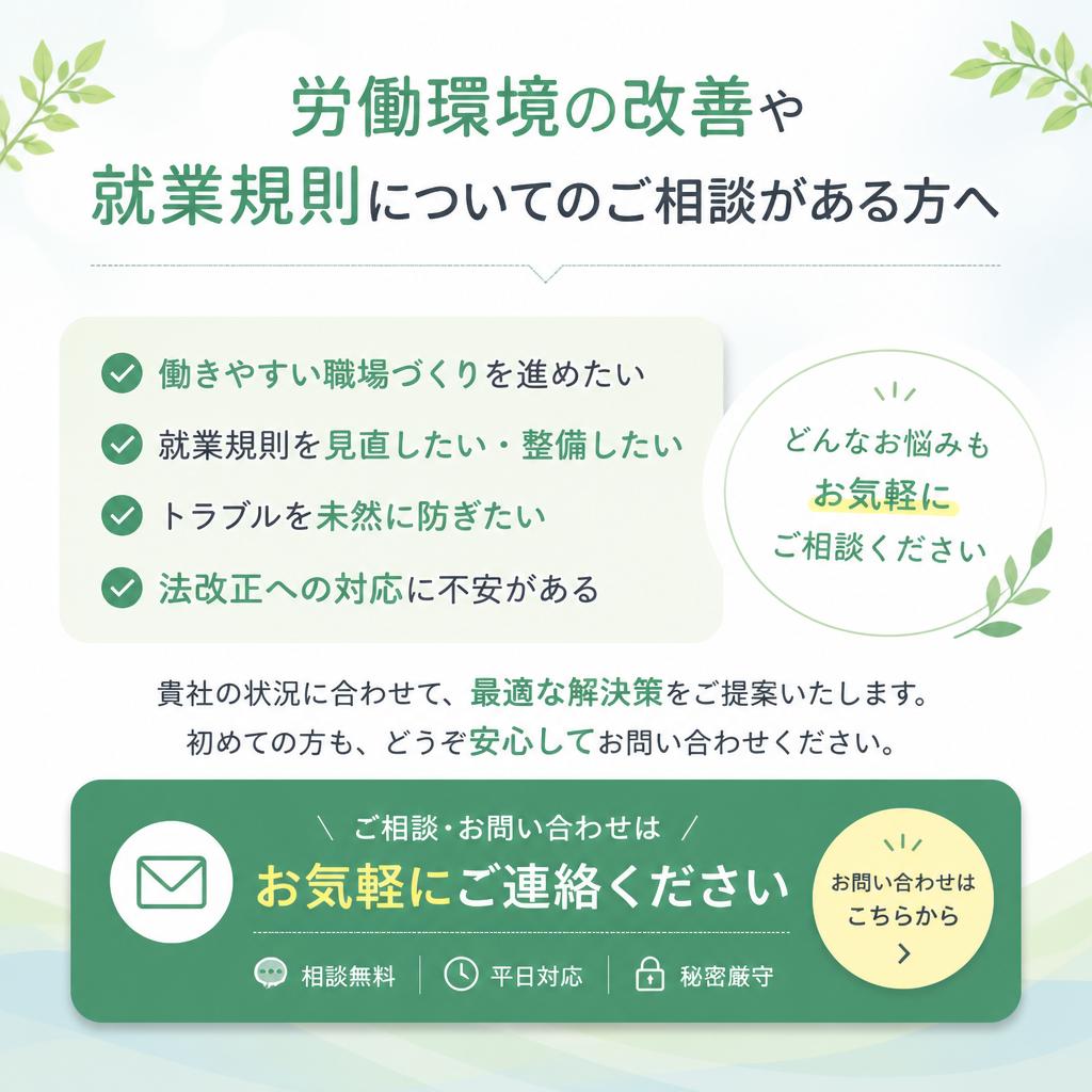 7. お問い合わせはお気軽に！