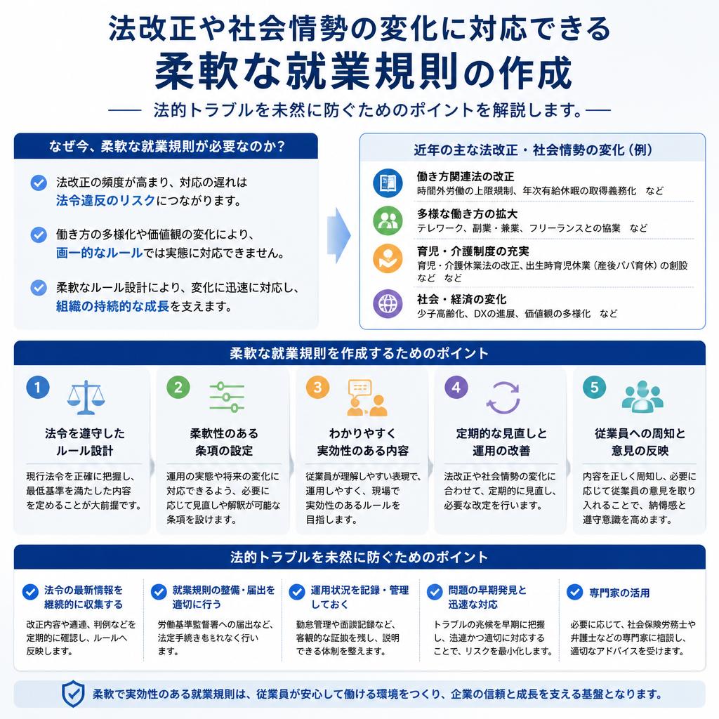 労働法との整合性を確保