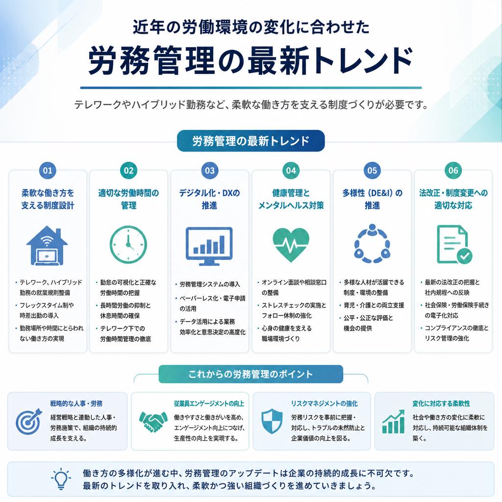 労務管理の最新トレンド