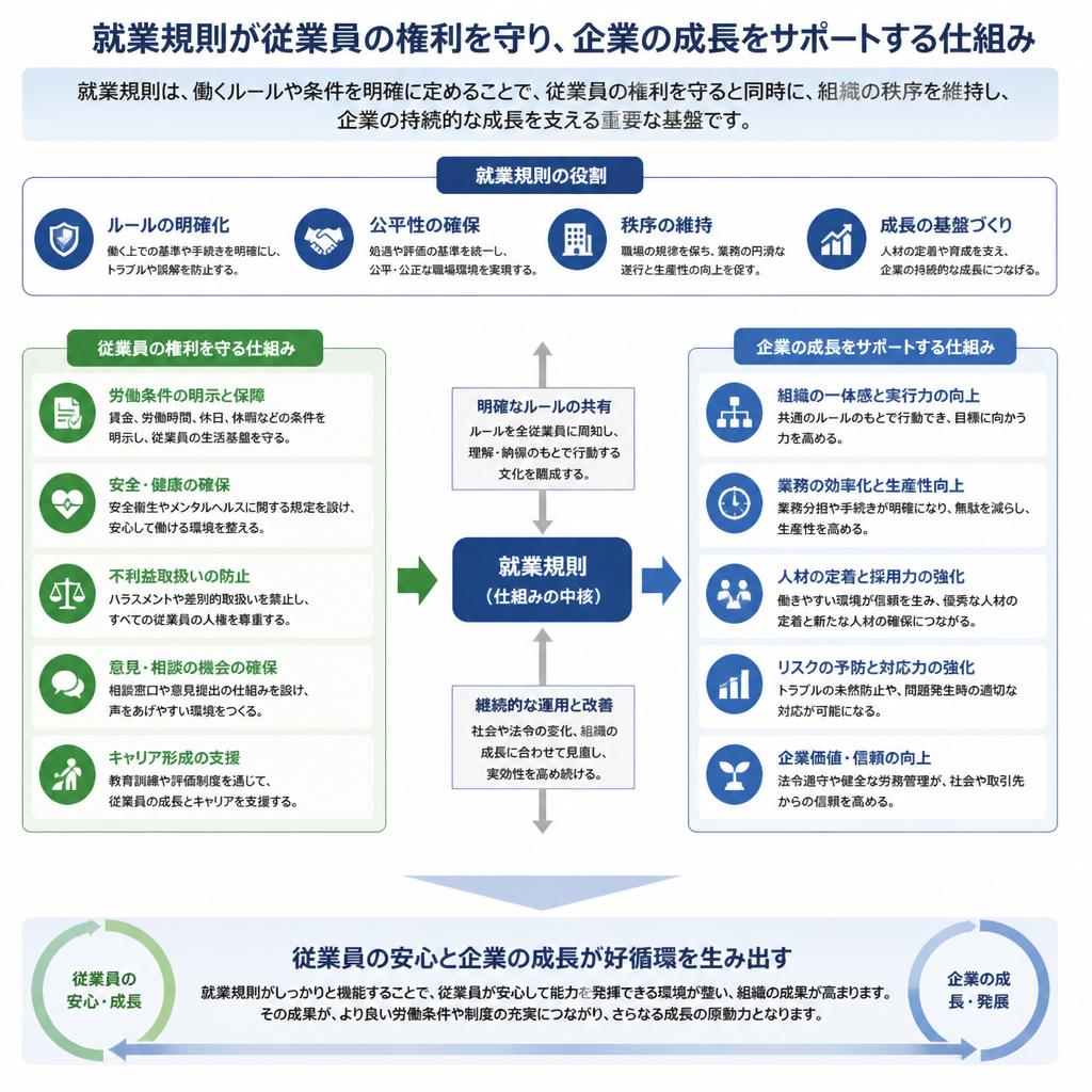 就業規則の重要な役割