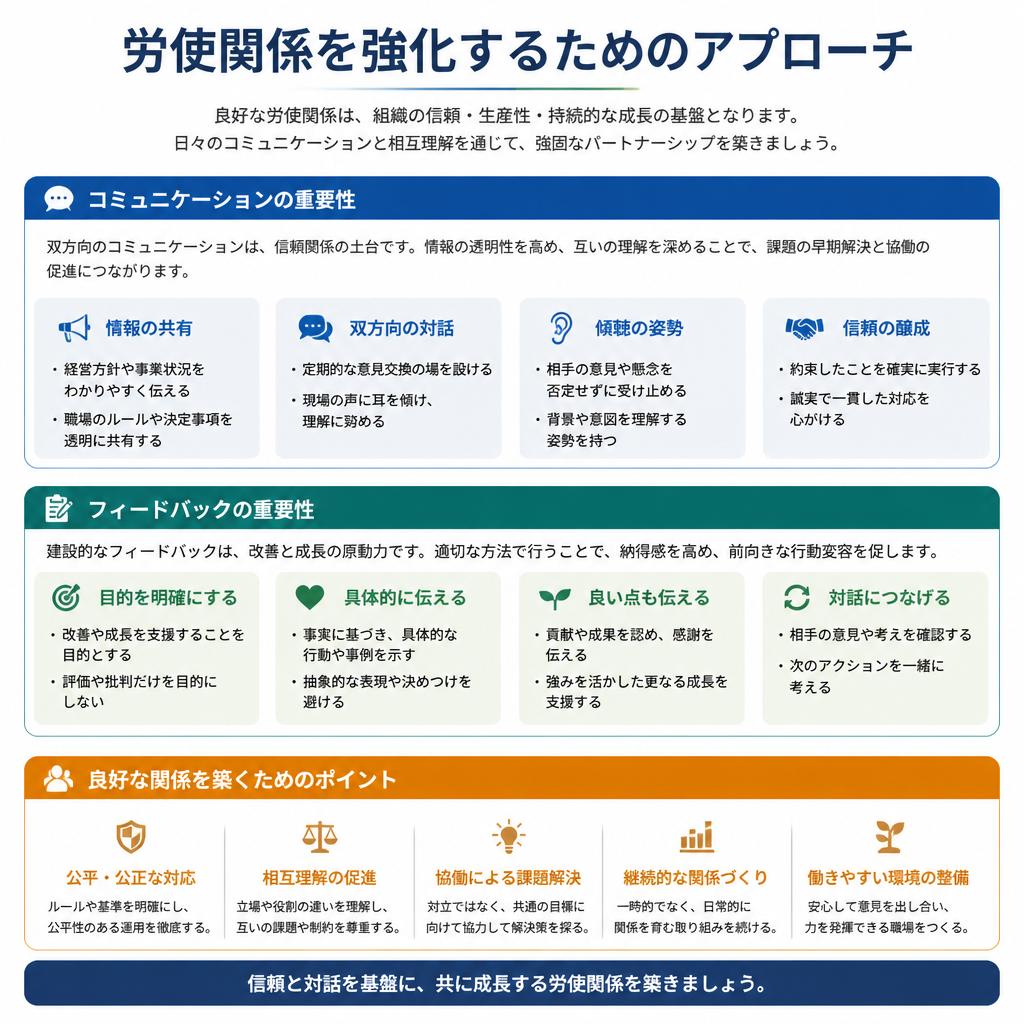 労使関係の強化