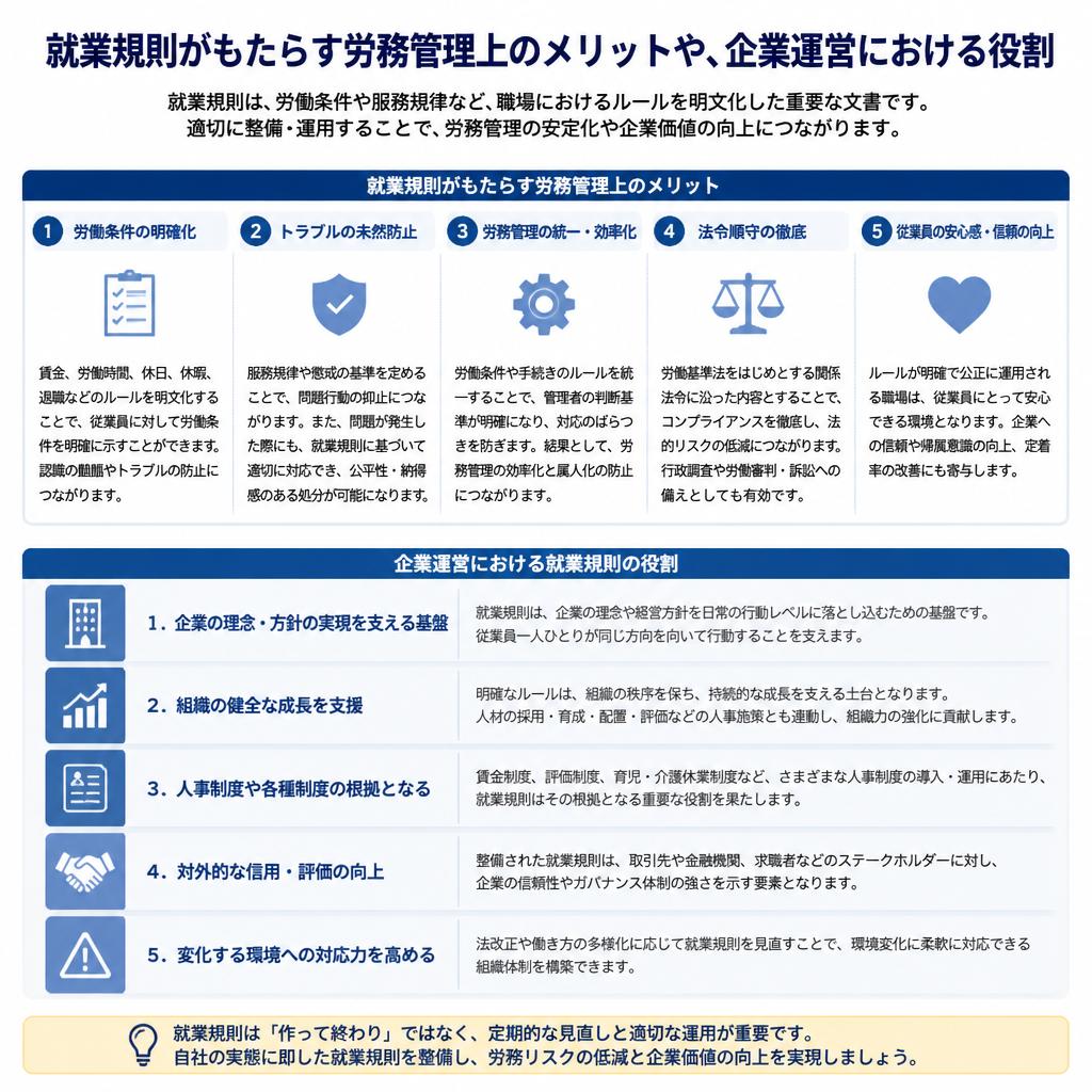 2. 就業規則の役割とは？