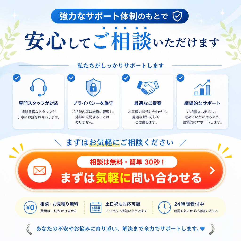 7. お問い合わせ・無料相談のご案内