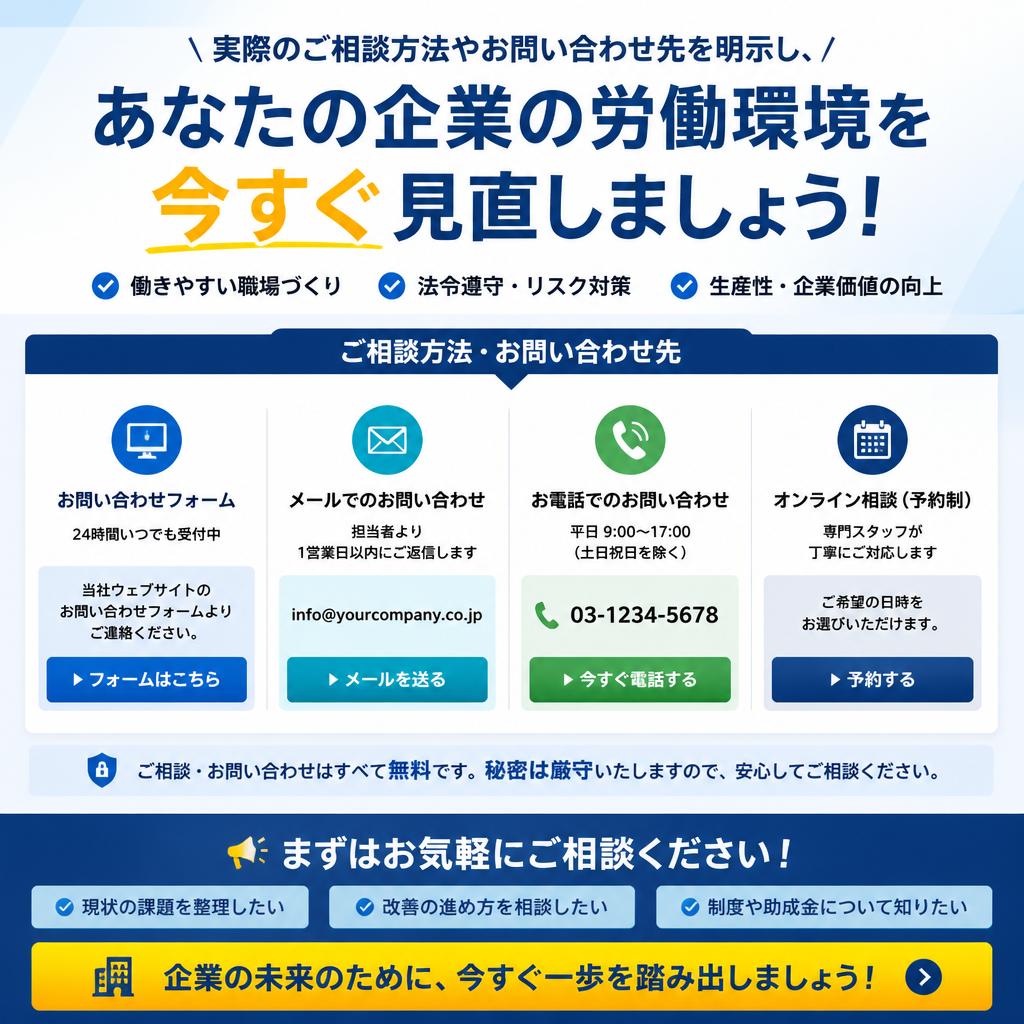 7. お問い合わせ・無料相談のご案内