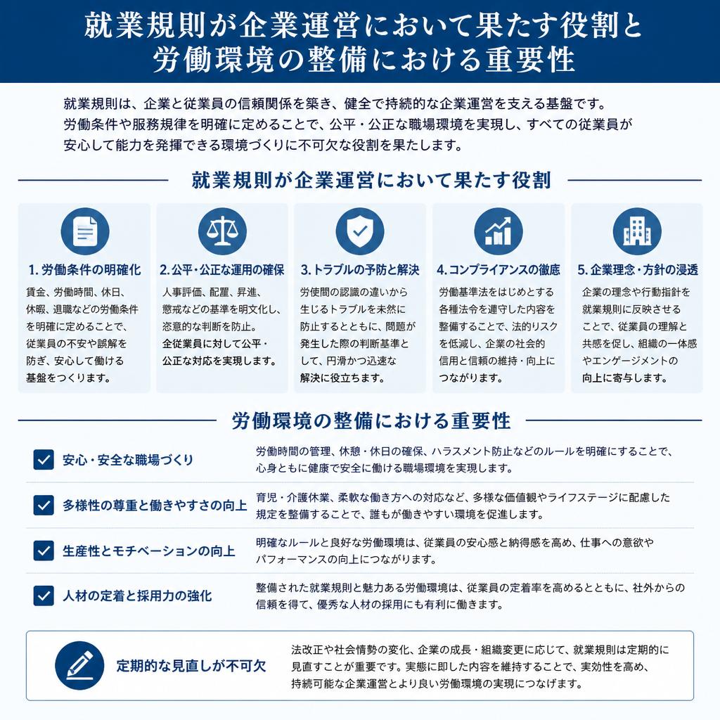 就業規則の重要性