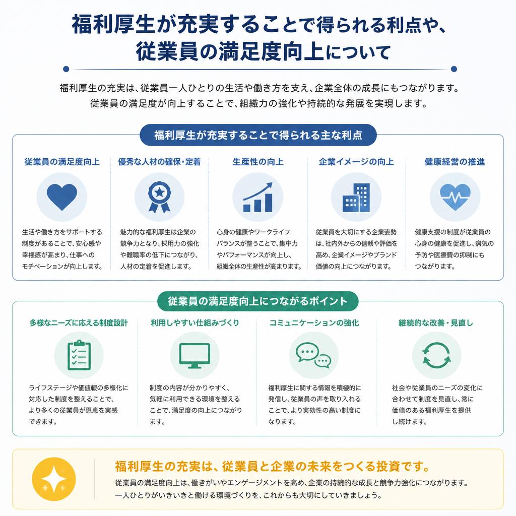 働きやすい職場づくりのメリット