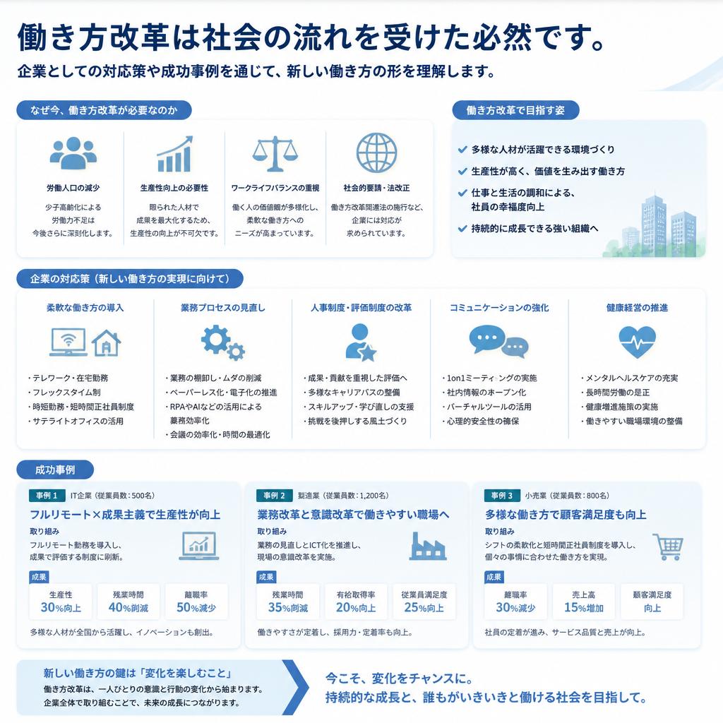 2. 働き方改革の背景と動向
