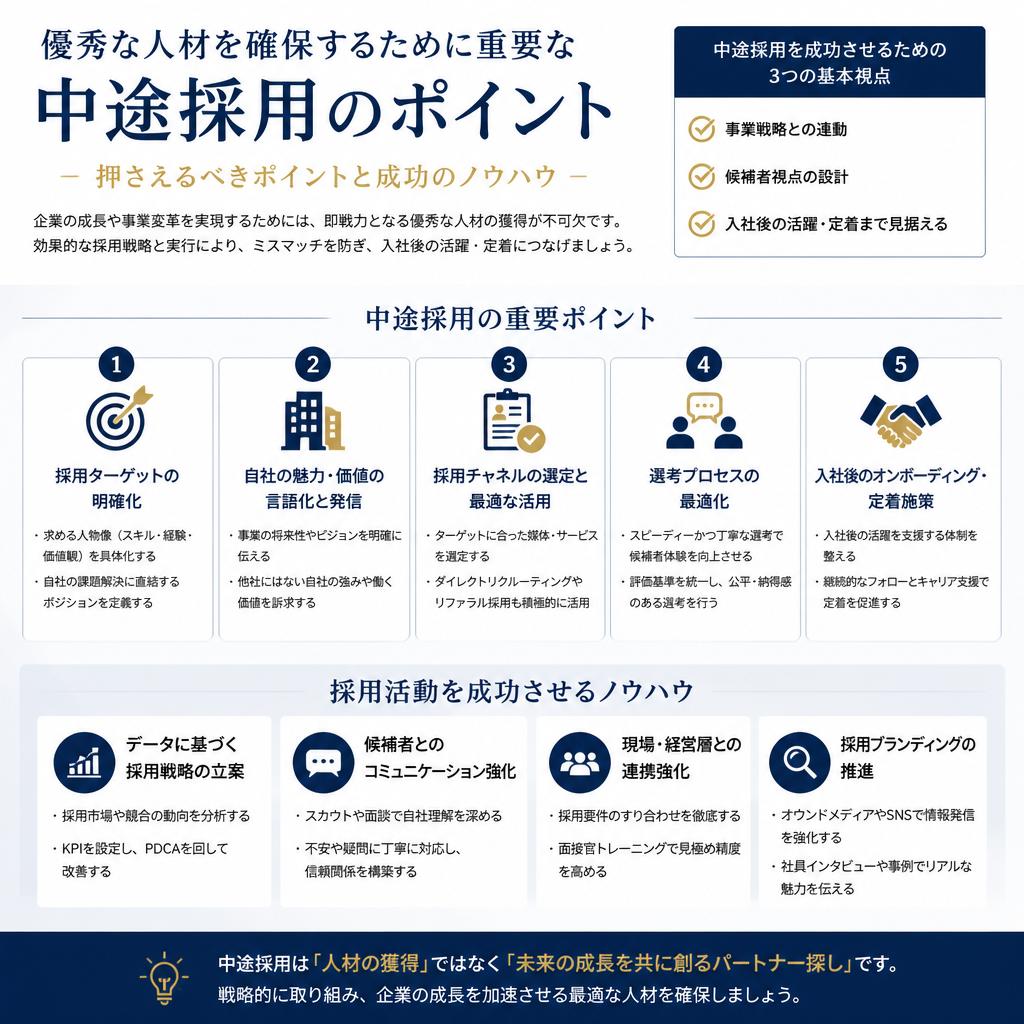 4. 中途採用の戦略