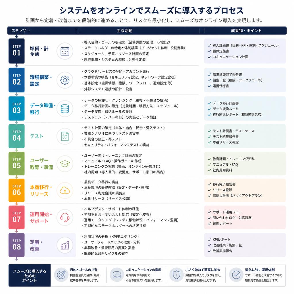 4. オンラインでの導入方法