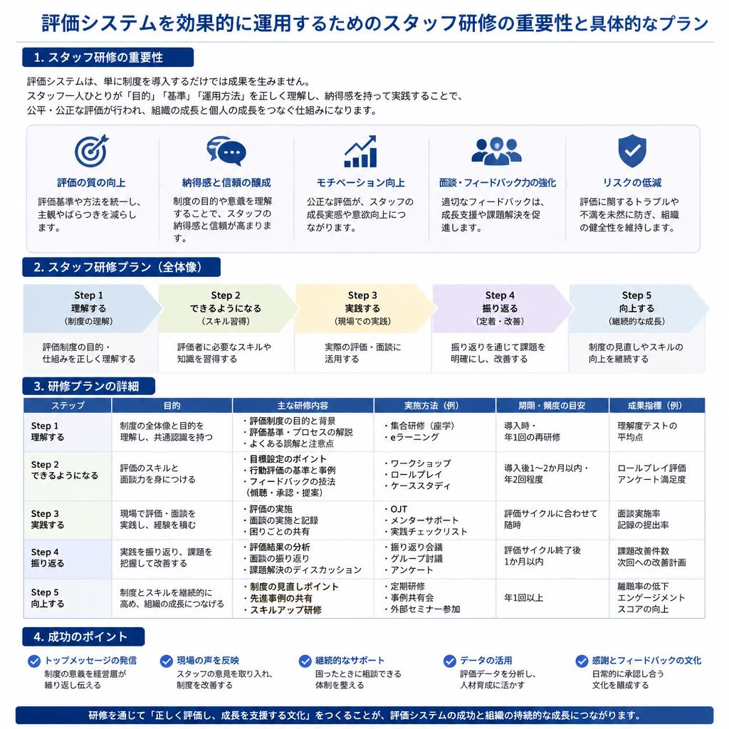 5. スタッフ研修との連携