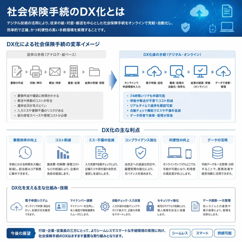 2. 社会保険手続のDX化とは